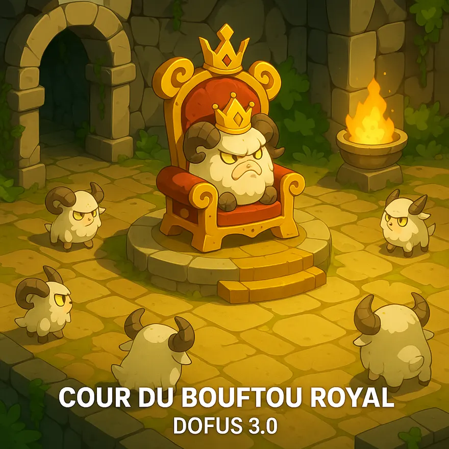 Guide du Donjon : Cour du Bouftou Royal