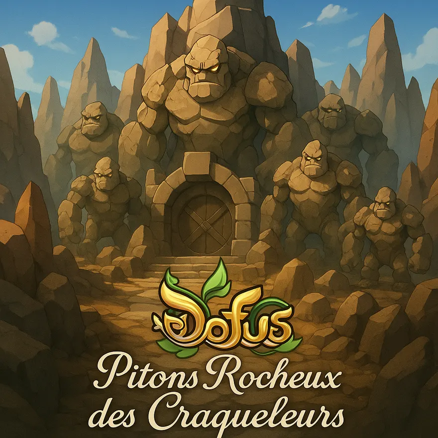 Donjon – Pitons Rocheux des Craqueleurs